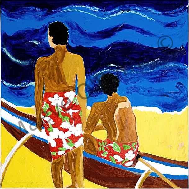 2 Hawaiian Fishermen