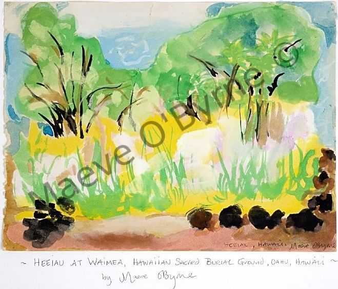 Hee'iau at Waimea Hawaii