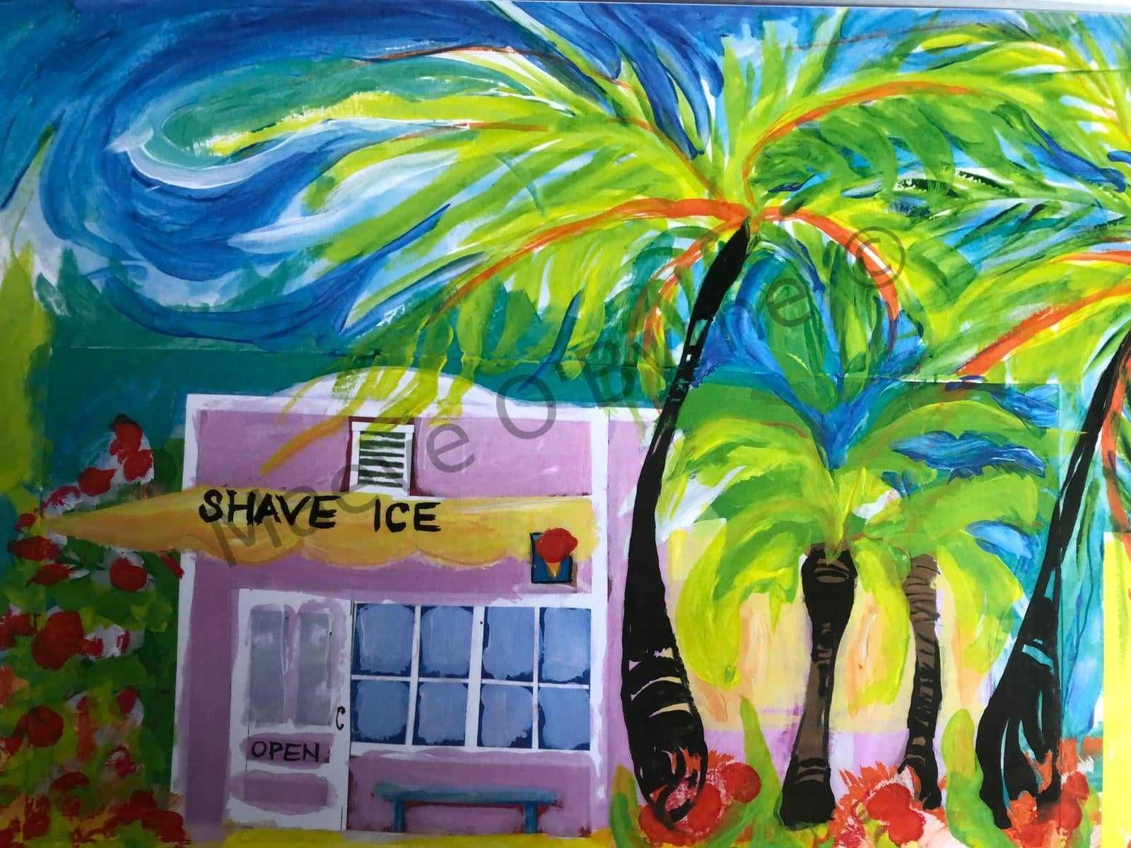 Shave ice shack