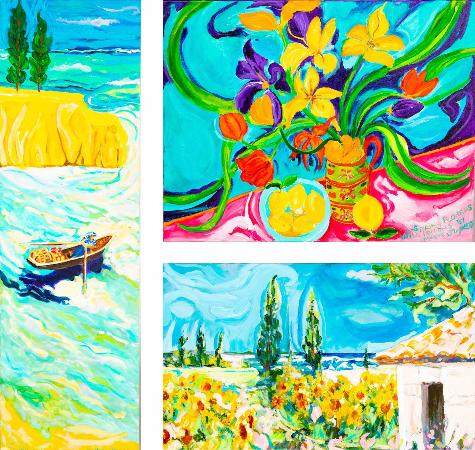 Paintings from the Lost and Found collection