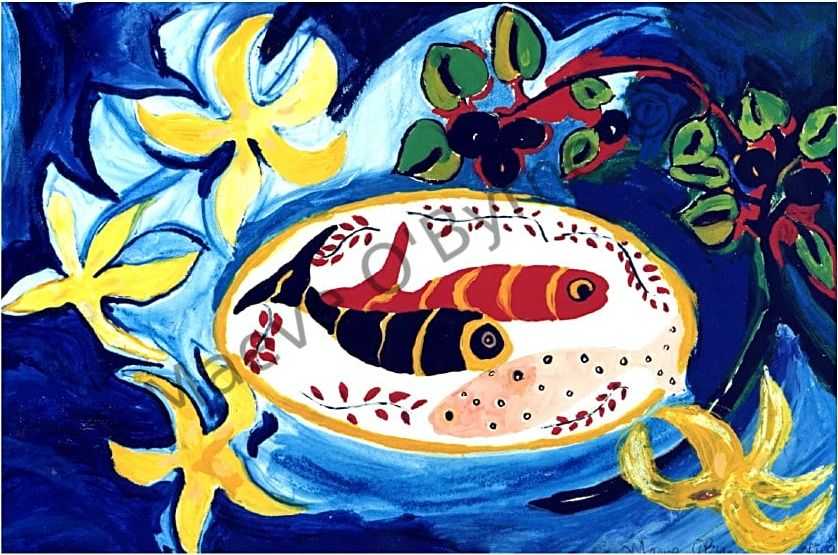 Fish, Olives and Starfruit