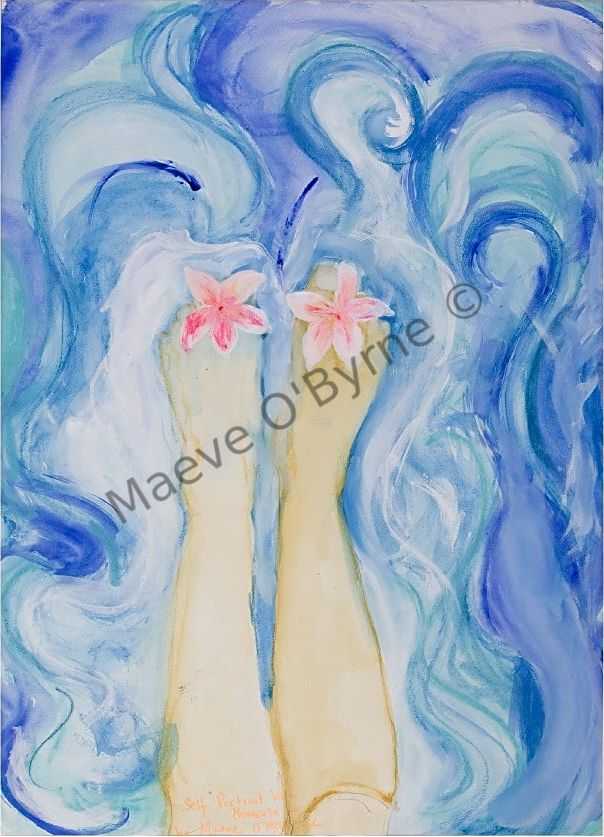 Self Portrait with Plumeria