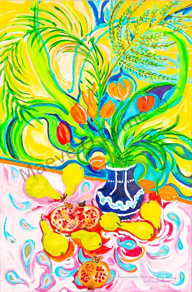 Pomegranates and Pears